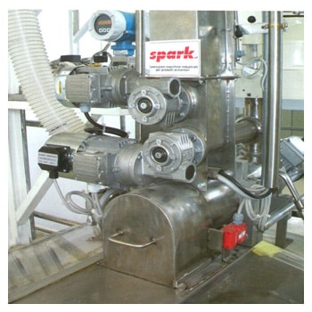 preimpastatrice centrifuga con dosatore spark